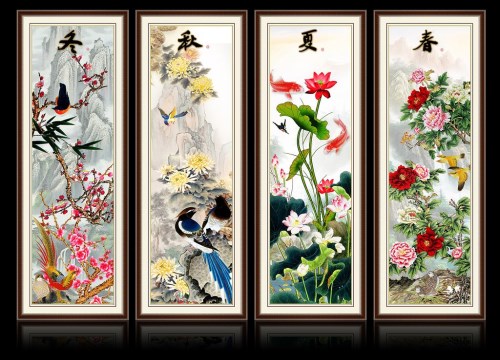 客廳沙發(fā)背景墻掛什么裝飾畫好？四種常用裝飾畫推薦