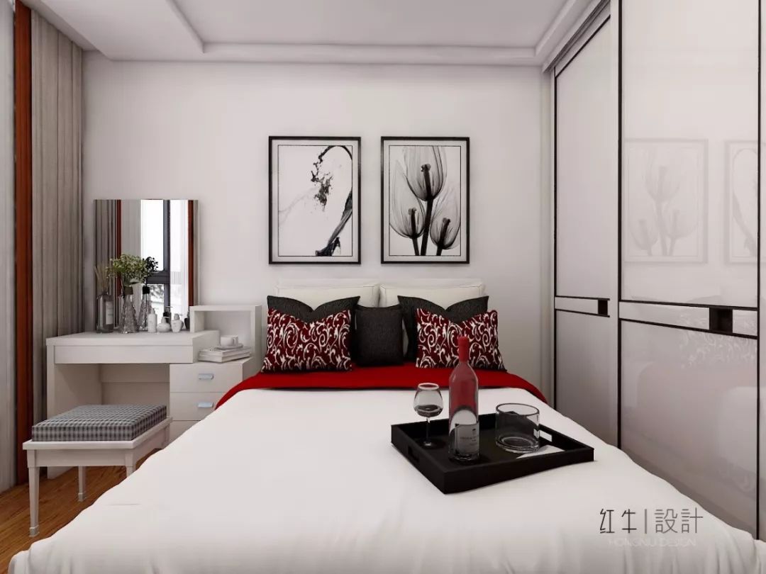 南京四季金輝90平米現(xiàn)代簡(jiǎn)約風(fēng)格裝修  跳躍色彩讓空間更靈動(dòng)06