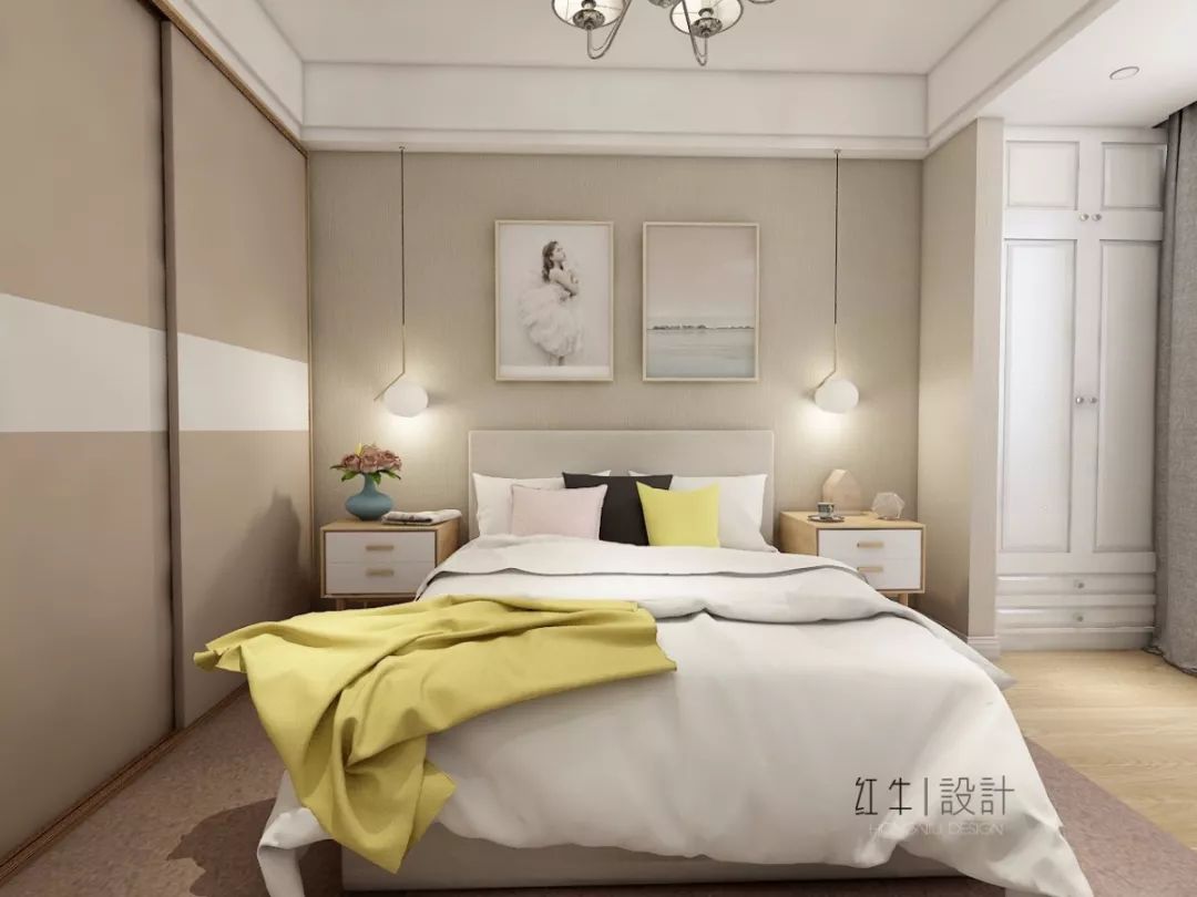 南京保利香檳國際126平米北歐風(fēng)格裝修  極致簡潔04