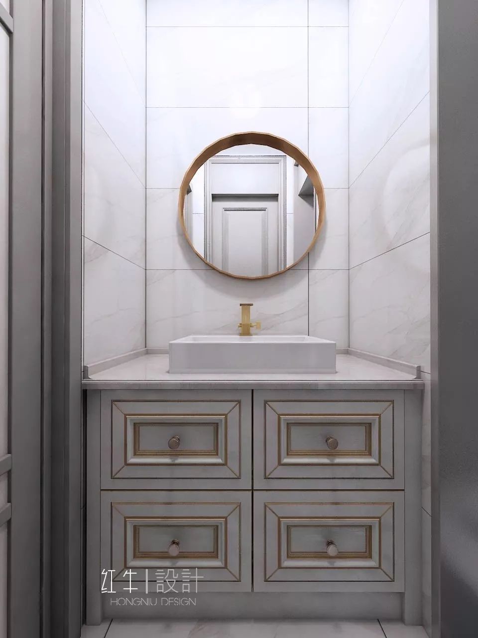 南京紫金未來城140平米簡(jiǎn)約法式風(fēng)格裝修  古典和現(xiàn)代的結(jié)合09