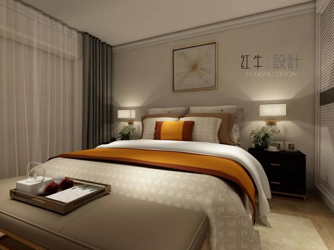 南京云南路西橋花苑79平米現(xiàn)代簡約風格裝修 溫馨浪漫06主臥