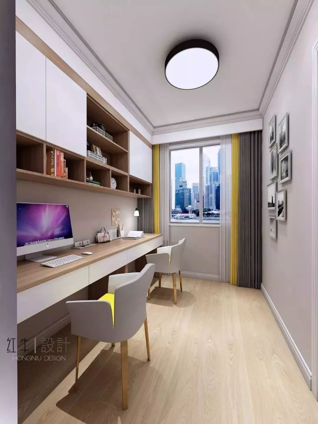 南京招商1872_89平米現(xiàn)代簡約風格裝修 簡約不簡單09