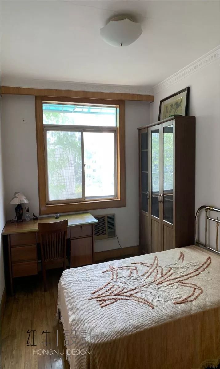 南京老房翻新--“能住”與“好住”之間，就差這點(diǎn)改變！05改造前_次臥室