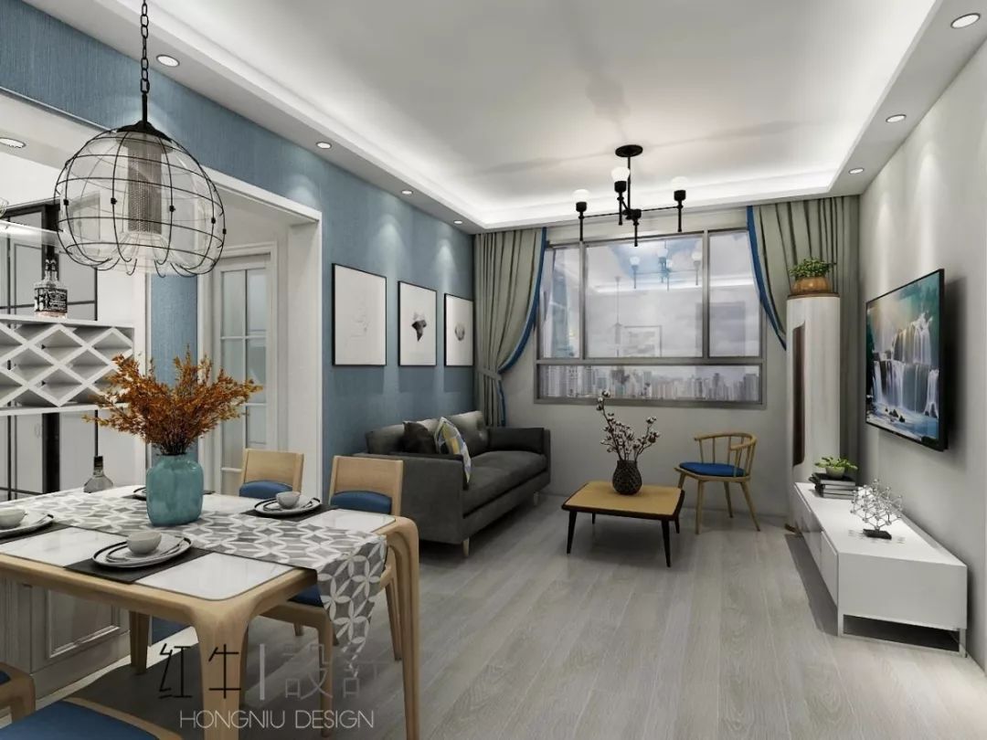 南京老房翻新--“能住”與“好住”之間，就差這點(diǎn)改變！12改造后_客餐廳