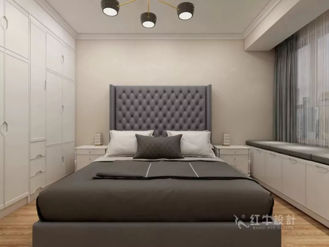 南京海賦尚城122㎡現(xiàn)代風(fēng)格--打造高品質(zhì)時(shí)尚家居07主臥