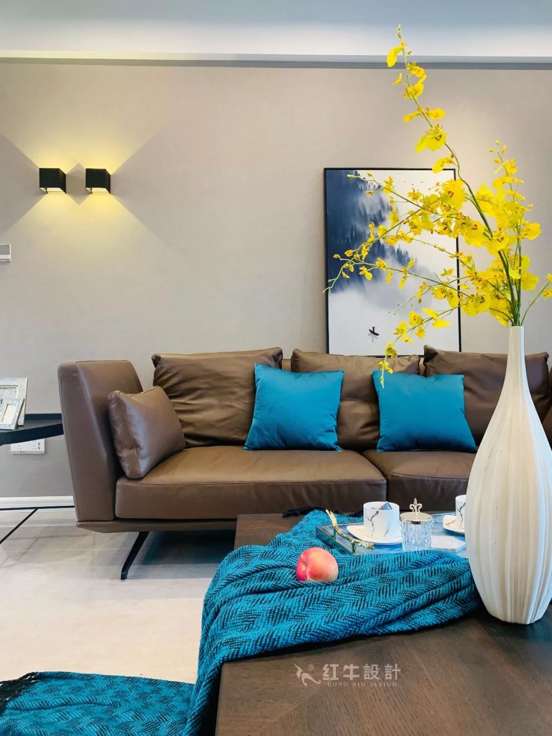 南京保利國(guó)際社區(qū)140㎡現(xiàn)代風(fēng)格--四室二廳大戶型，寬敞開闊又舒適！05客廳設(shè)計(jì)