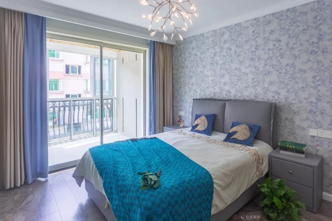 南京龍蟠花苑90㎡現(xiàn)代輕奢--老房升級改造，變身時尚精致家！12臥室改造