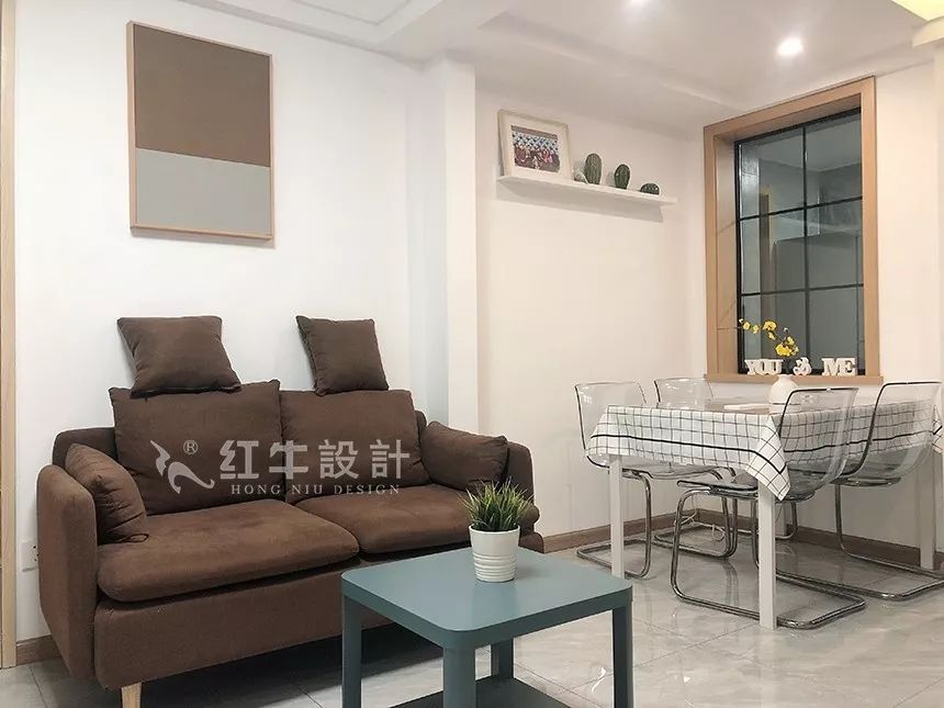 南京后宰門街75㎡北歐風(fēng)格--美翻了的家庭小院03客餐廳設(shè)計