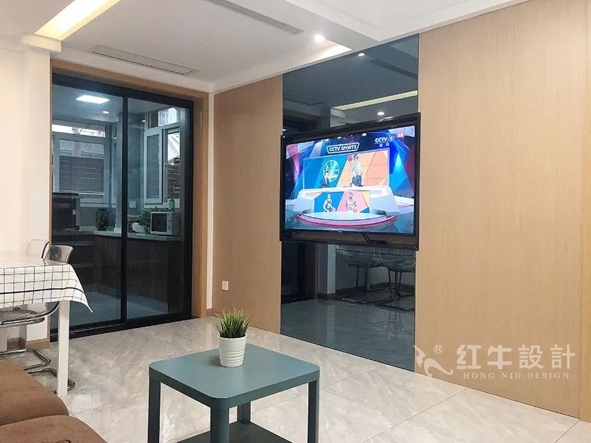 南京后宰門街75㎡北歐風(fēng)格--美翻了的家庭小院04客餐廳設(shè)計