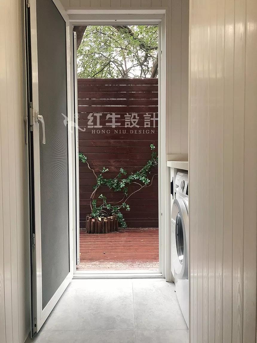 南京后宰門街75㎡北歐風(fēng)格--美翻了的家庭小院06過道設(shè)計