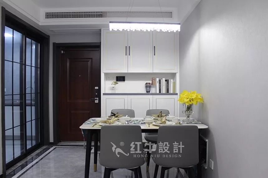 南京春江紫宸90㎡簡(jiǎn)約風(fēng)格--家有“小熊”04餐廚設(shè)計(jì)