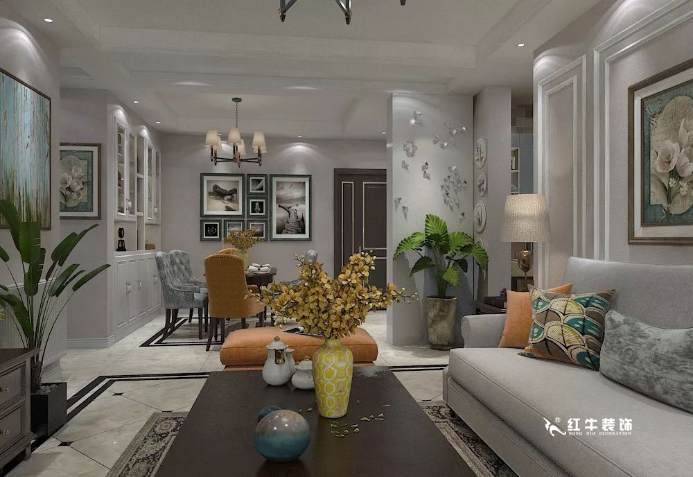 南京萬科光明城市115㎡簡美風(fēng)格--適合三代人的家居環(huán)境03客廳設(shè)計(jì)+logo