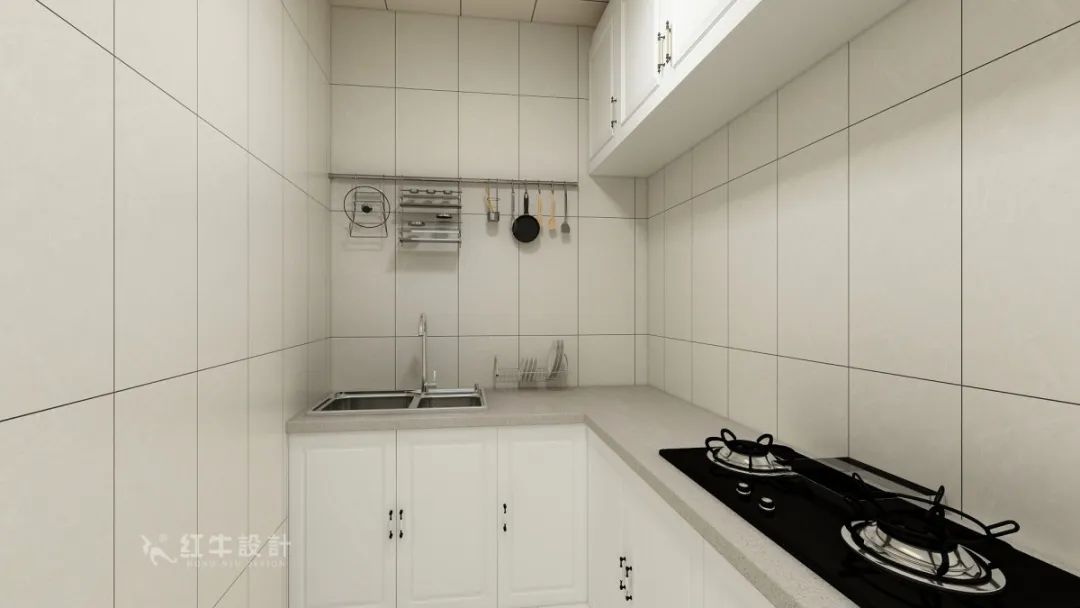 魏明花_明發(fā)財(cái)富中心63㎡新中式風(fēng)格--小戶(hù)型大利用04廚房