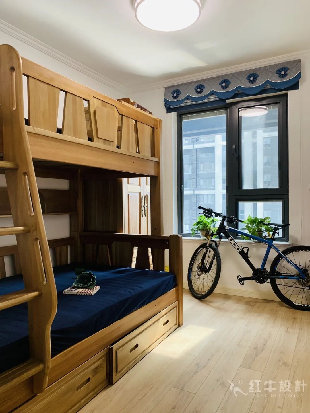 孟憲濤_保利國際社區(qū)115㎡現(xiàn)代北歐--簡潔明亮之家，一人獨居太愜意！16實景效果_客臥