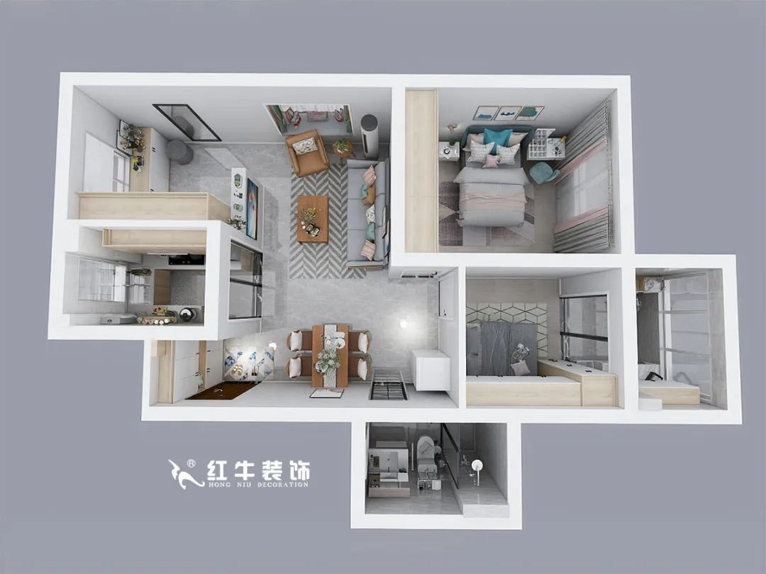 “小戶型”客廳難布局？學(xué)會(huì)這幾點(diǎn)，你家也能“大放異彩”！