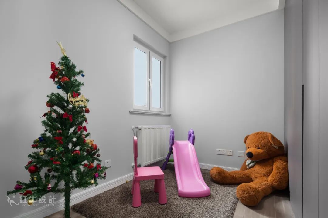 85后夫婦的美式輕奢家，起名“海藍(lán)之謎”！13衣帽間兼兒童娛樂室