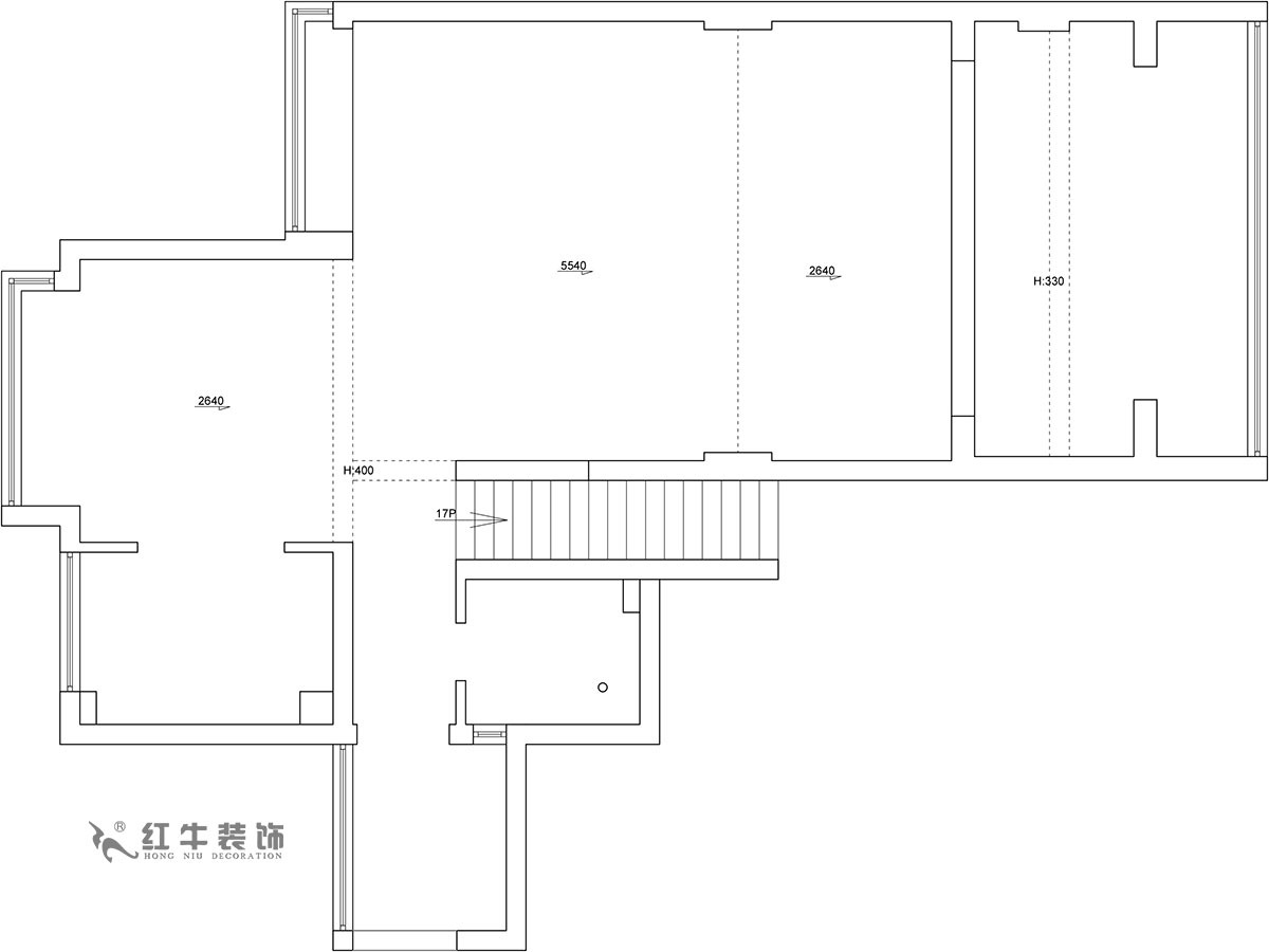 【實(shí)景案例】余瑋_棲園-200㎡-輕奢風(fēng)格_4室3廳3衛(wèi)（新房裝修）_全包35萬(wàn)00_01一樓是日常休閑的活動(dòng)區(qū)域