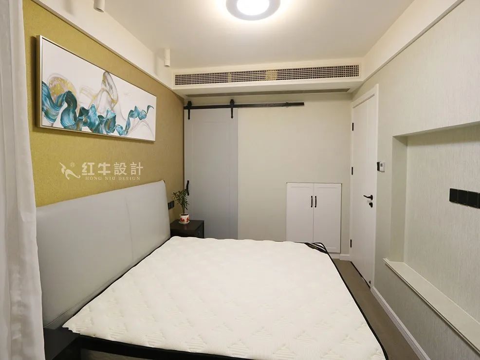 賈庭_景明佳苑75㎡現(xiàn)代簡約--看小戶型如何擠出3間臥室10主臥