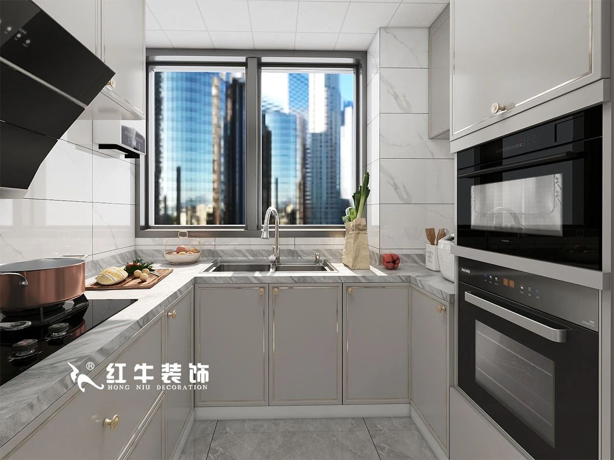 劉萍萍_仙龍灣山莊90㎡輕奢風(fēng)格｜加入一點(diǎn)金屬線條，這個(gè)家高級又溫柔！07