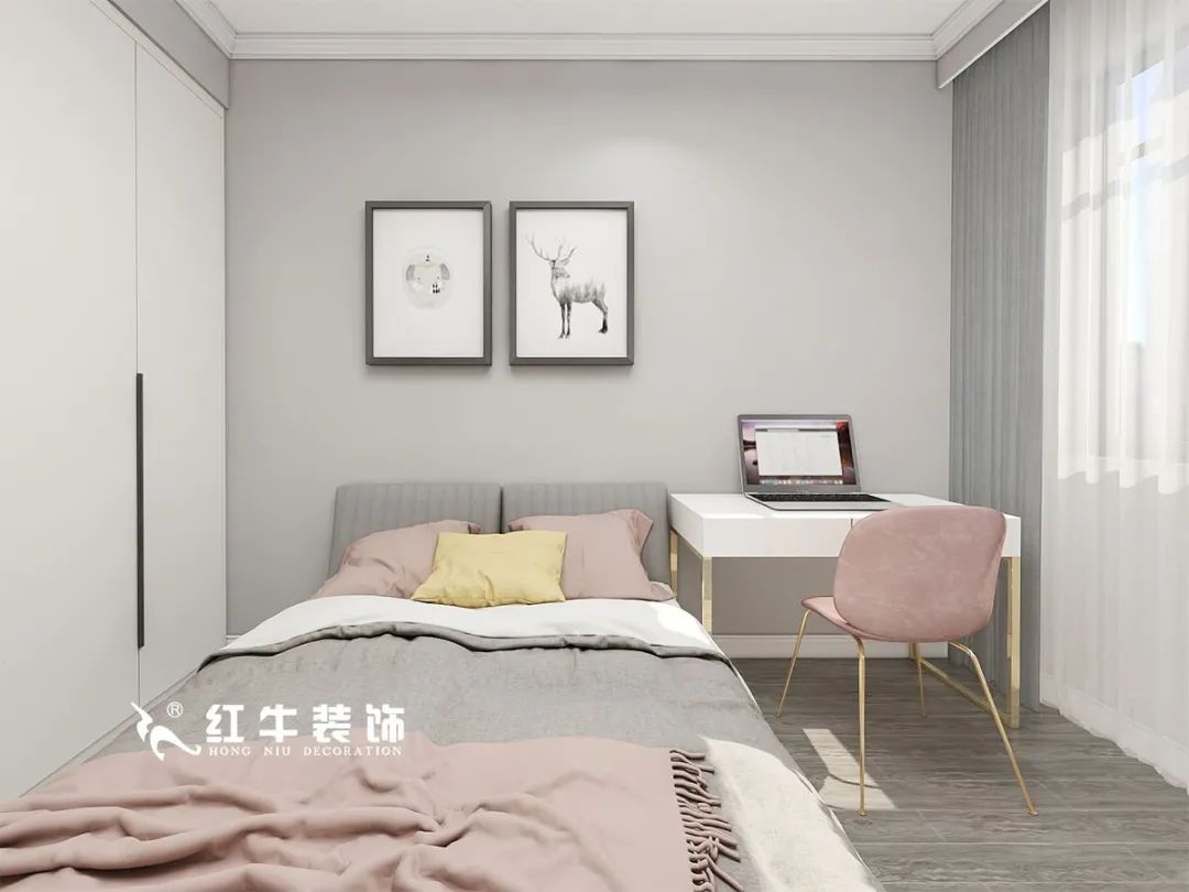 劉萍萍_仙龍灣山莊90㎡輕奢風(fēng)格｜加入一點(diǎn)金屬線條，這個(gè)家高級又溫柔！10