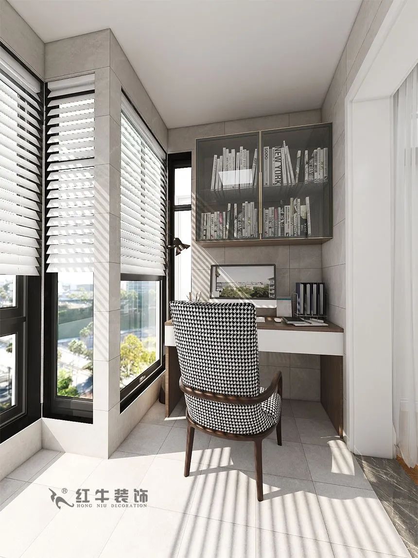 沙發(fā)不要靠墻，這樣設(shè)計(jì)才夠別致?。櫨阓東城水岸115㎡現(xiàn)代風(fēng)格_3室2廳1衛(wèi)_舊房裝修_全包17萬(wàn)）12