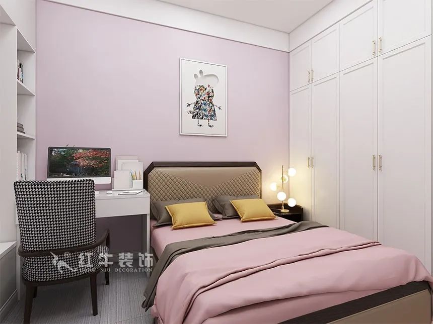 140㎡四房改三房，改善型住宅就要這樣設(shè)計(jì)?。ú坛申籣泊云間140㎡現(xiàn)代輕奢風(fēng)格_4室2廳2衛(wèi)_新房裝修_半包￥106935）12