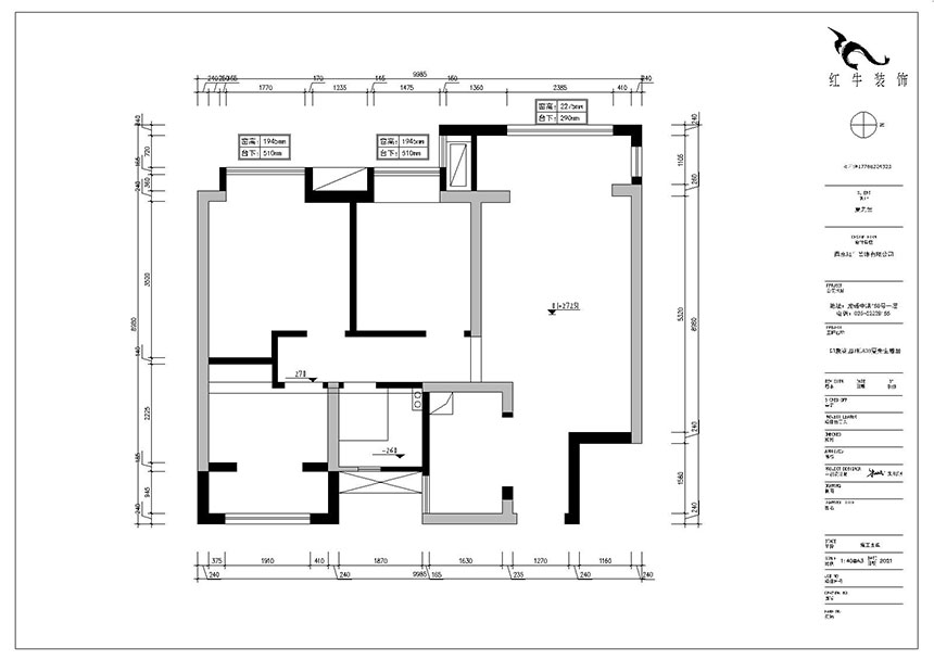朱明琪_印象花園3-803-89㎡-現(xiàn)代輕奢風(fēng)格_3室2廳1衛(wèi)(新房裝修)_成品家¥100000_全包13萬(wàn)00_01原始結(jié)構(gòu)圖