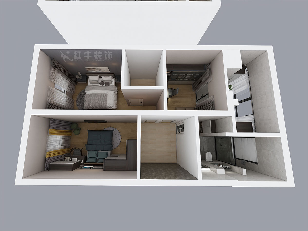 郭志成|銀城千花溪3-505-130㎡-現(xiàn)代簡約風格|3室2廳2衛(wèi)|新房裝修|定制家¥195986|全包19