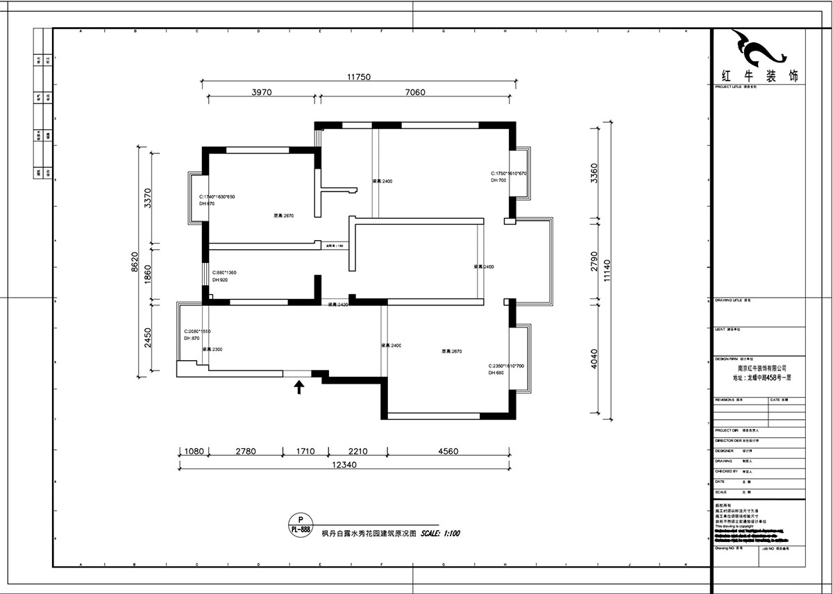魏明花｜水秀花園15-701-128㎡-現(xiàn)代簡約風格｜3室2廳2衛(wèi)｜二手房裝修｜定制家￥176904｜全包17