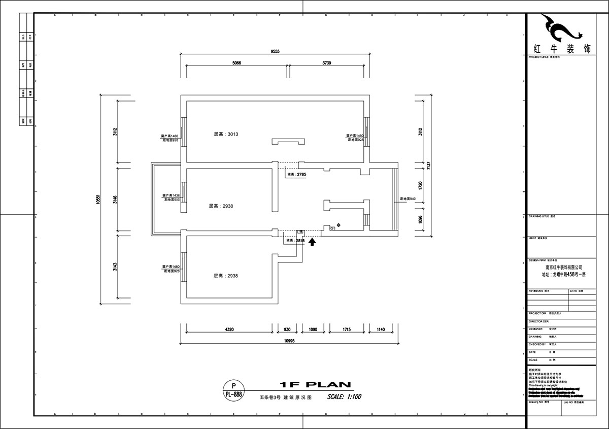 魏明花｜五條巷3號502室-98㎡-現(xiàn)代簡約風(fēng)格｜3室2廳1衛(wèi)｜二手房裝修｜定制家￥135762｜全包13萬｜00_01五條巷建筑原況圖