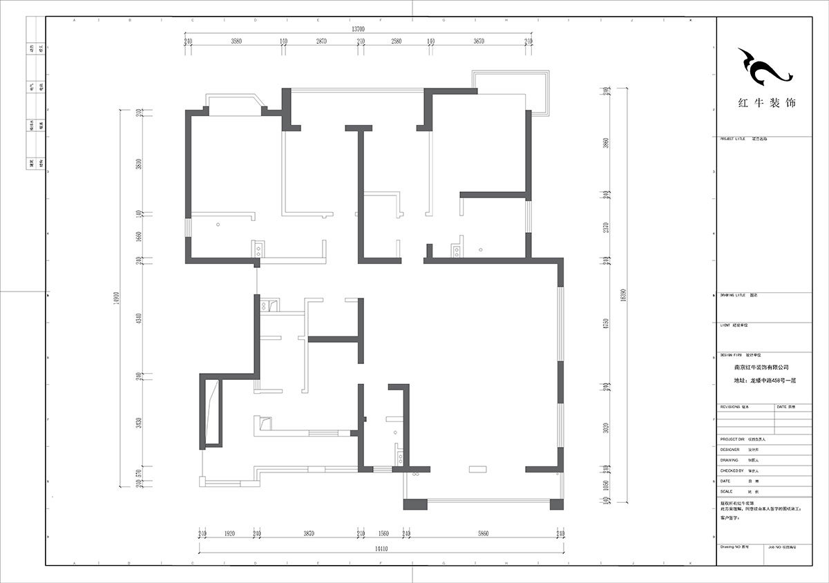 陸利民｜御江金城17-1804-223㎡-現(xiàn)代風格｜4室2廳3衛(wèi)｜新房裝修｜半包23
