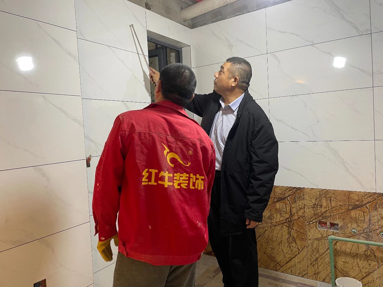 工地巡檢｜突擊地暖驗收現(xiàn)場，這個冬天，讓您家更溫暖、更安全！
