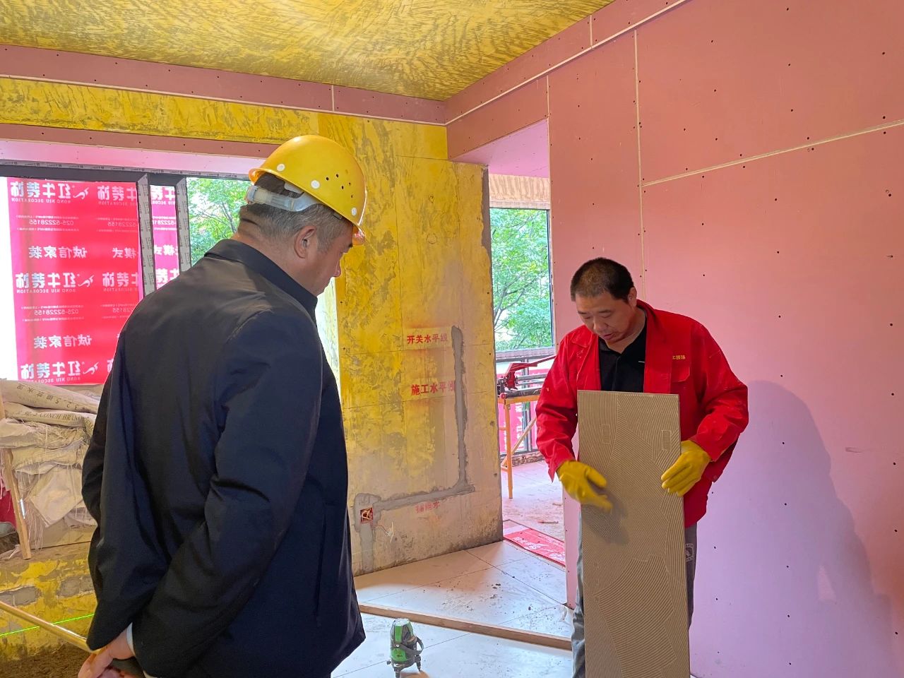 工地突擊巡檢｜嚴(yán)守工藝品質(zhì)，用行動(dòng)兌現(xiàn)承諾！