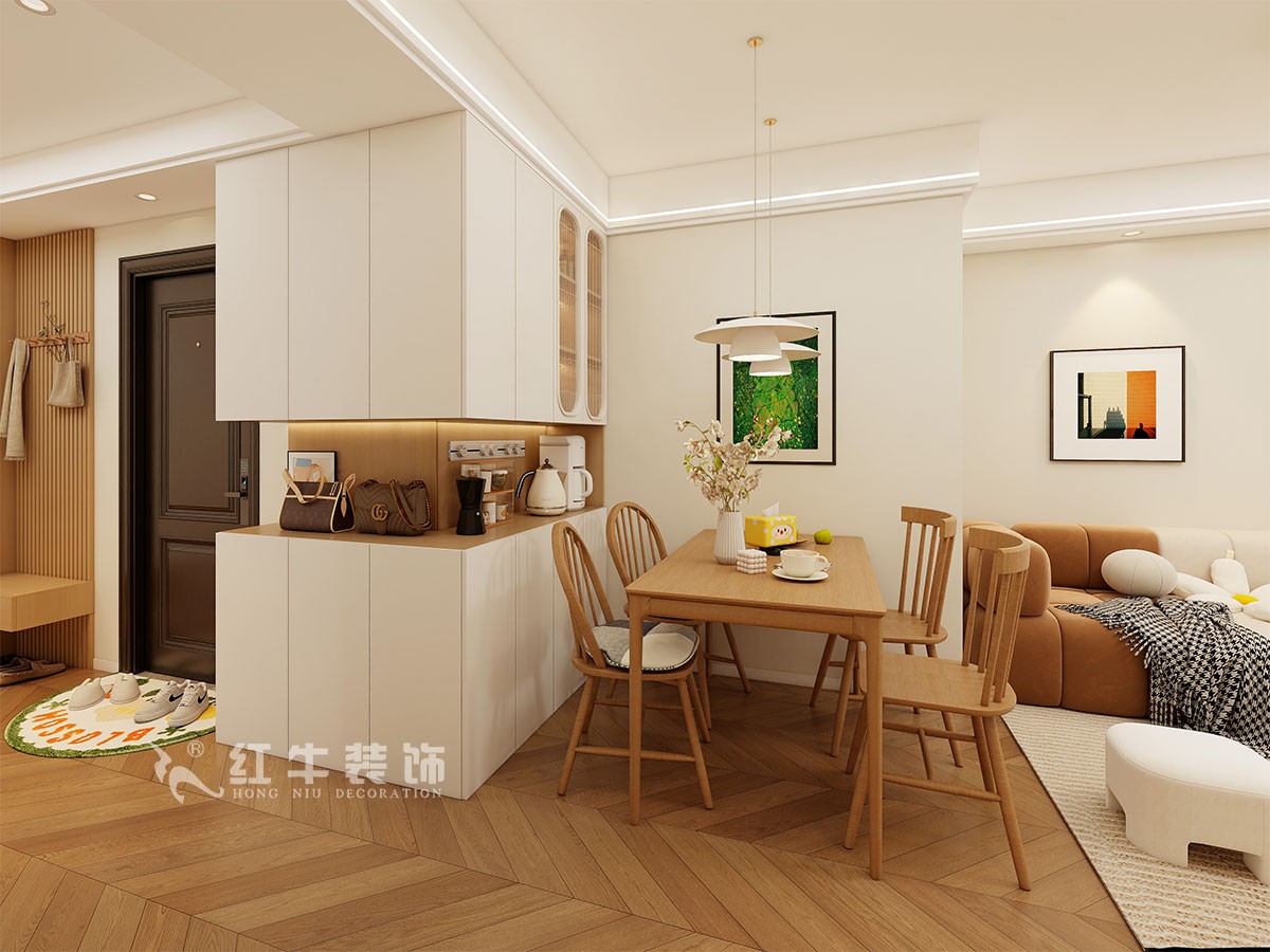 南京105㎡北歐奶油風(fēng)裝修，精致又治愈的小家