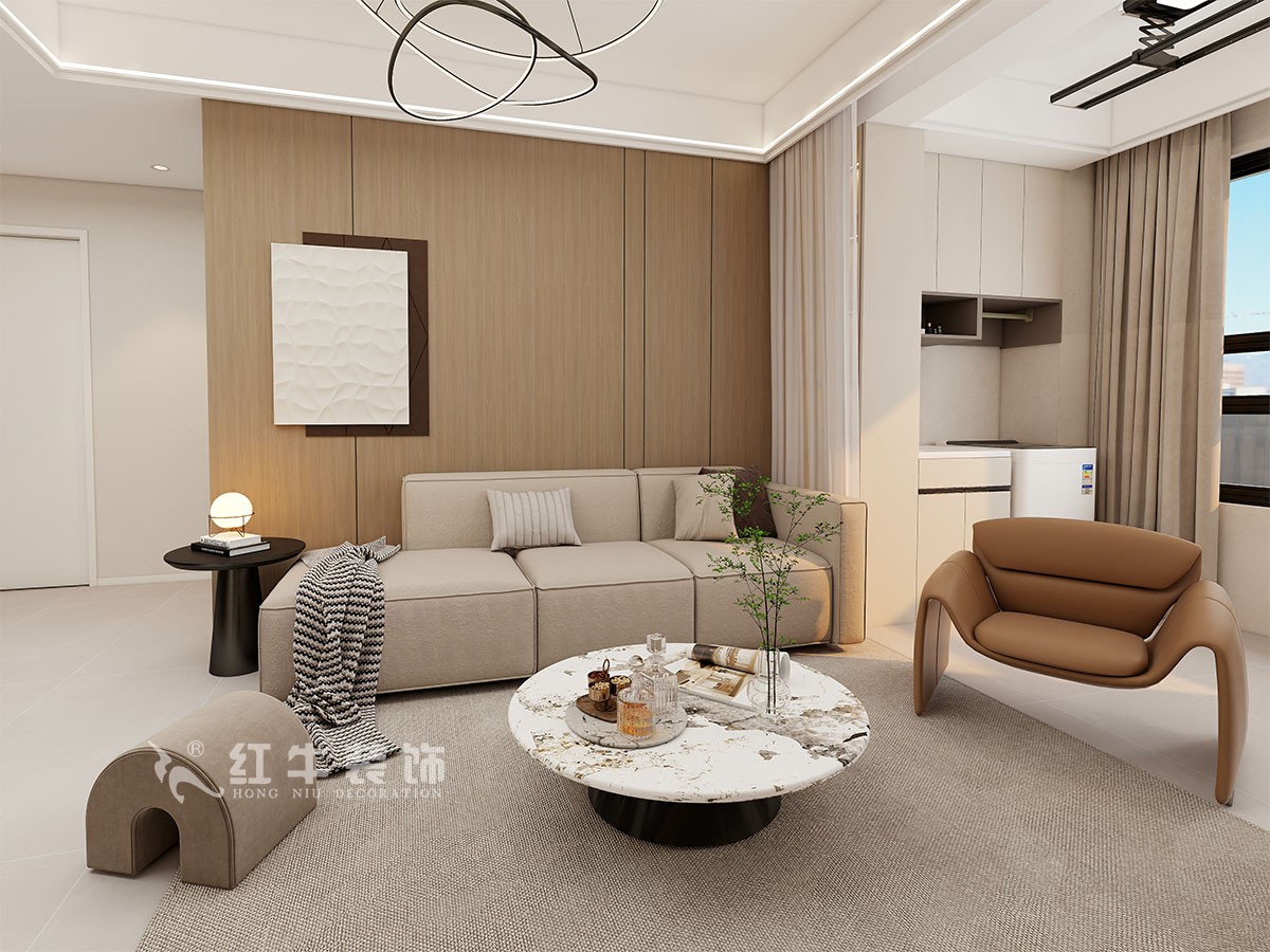 南京紅牛裝飾：舒柔與冷硬的和諧碰撞，打造溫馨舒適的家居空間