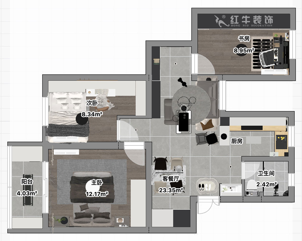 朱彥|龍?jiān)沸略⑺拇?-22-302-75㎡-現(xiàn)代簡(jiǎn)約風(fēng)格|2室2廳1衛(wèi)|老房改造|定制家|全包10萬|00_03平面彩圖