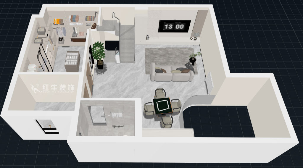 郭志成|銀城藍(lán)溪郡19-102-300㎡-現(xiàn)代簡(jiǎn)約風(fēng)格|聯(lián)排別墅|5室2廳1廚4衛(wèi)|毛坯裝修|定制家|全包31