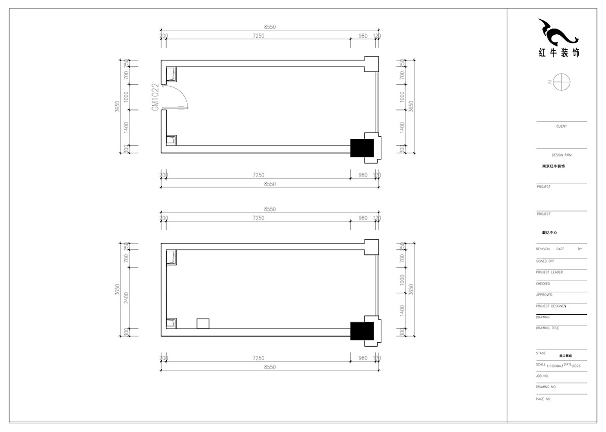 朱明琪｜毅達(dá)中心4-1710-35㎡挑高-中古風(fēng)｜2室1廳1衛(wèi)｜老房裝修｜定制家｜全包9萬(wàn)｜00_01原始結(jié)構(gòu)圖